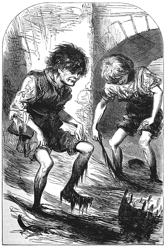 1871 Mudlarks of London