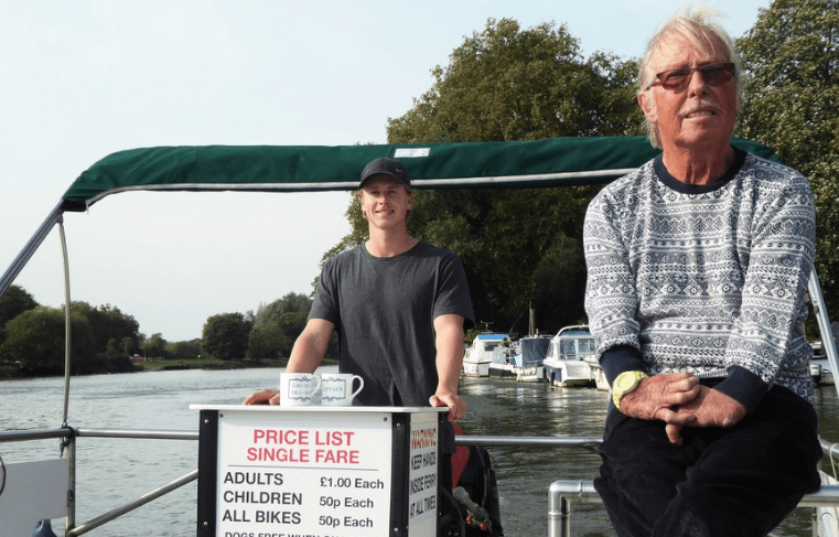 Andrew and Francis Spencer ferry
