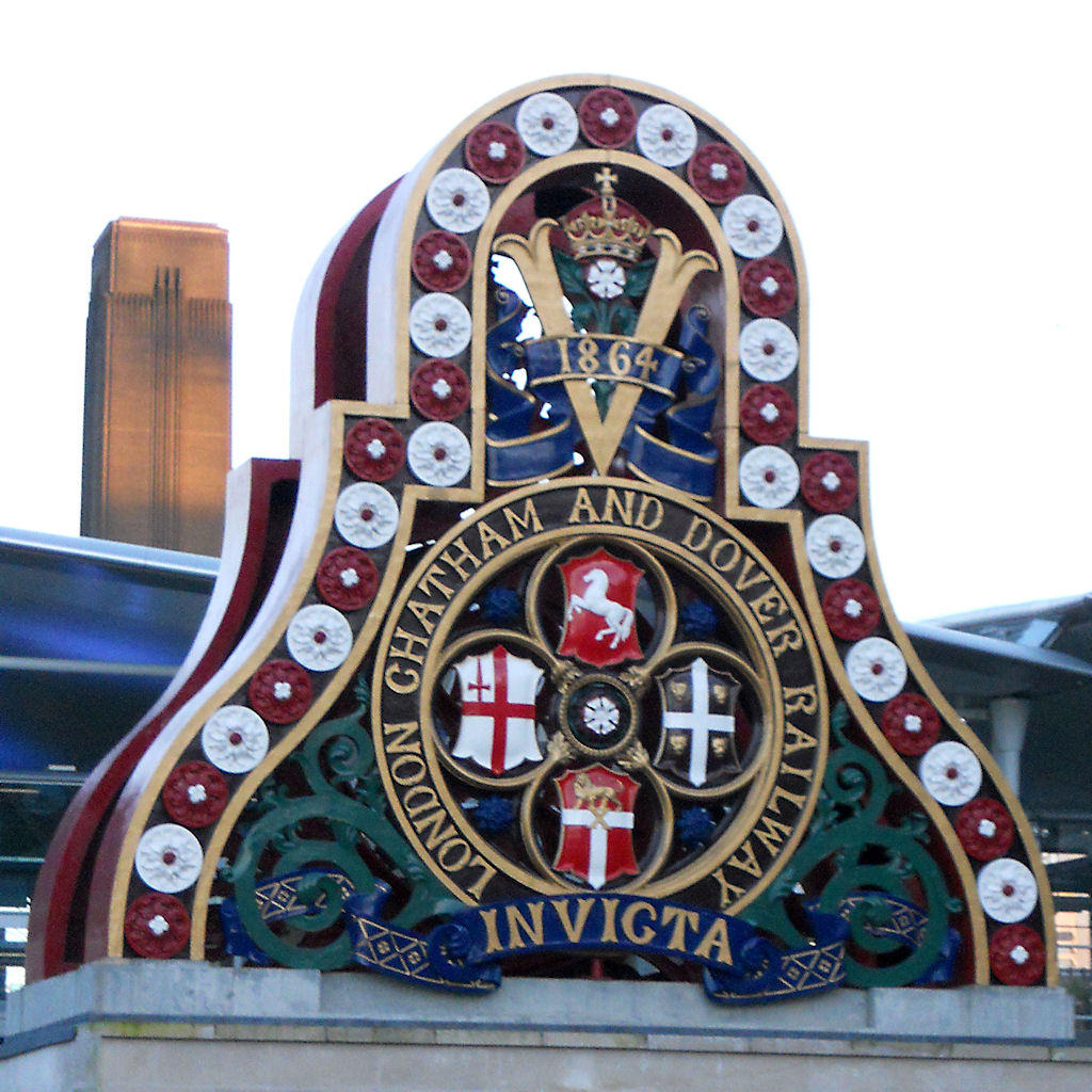 Blason de la ligne Londres - Chatham - Douvres.