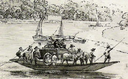 twickenham ferry image vintage