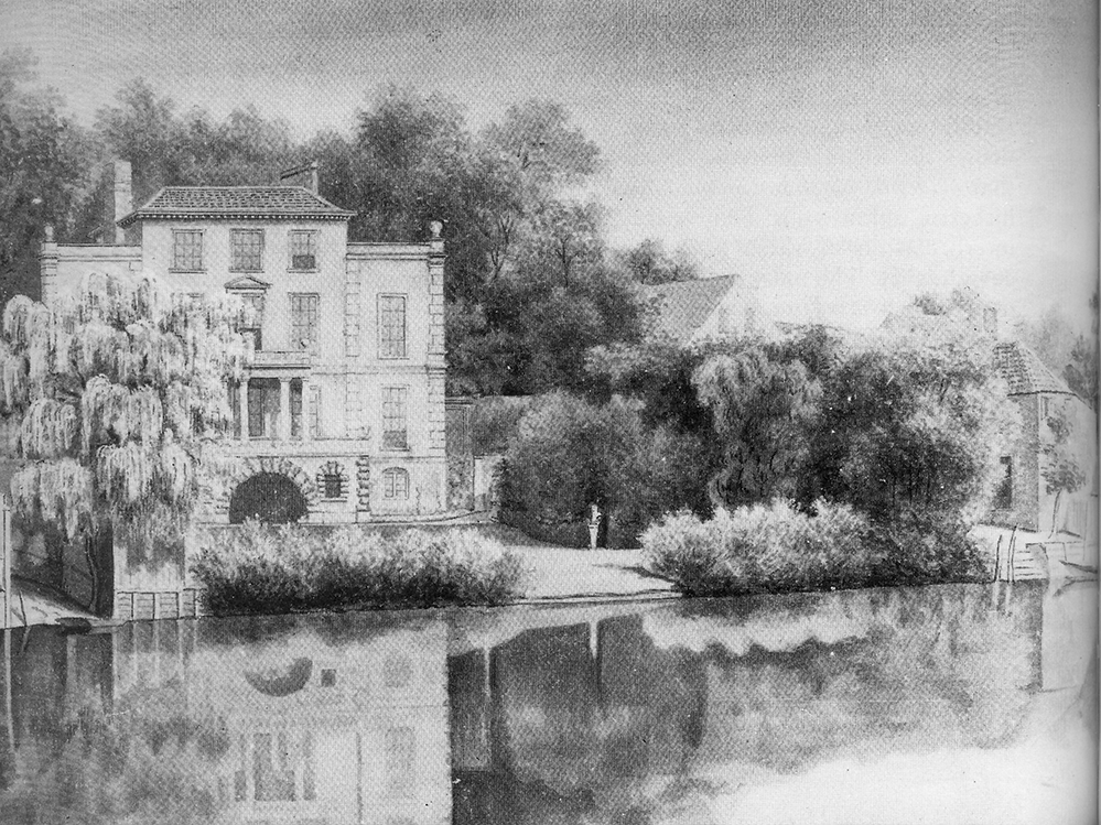 villa Alexander Pope Twickenham saule